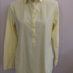 Columbia Yellow Tunic Shirt Sz M NWOT